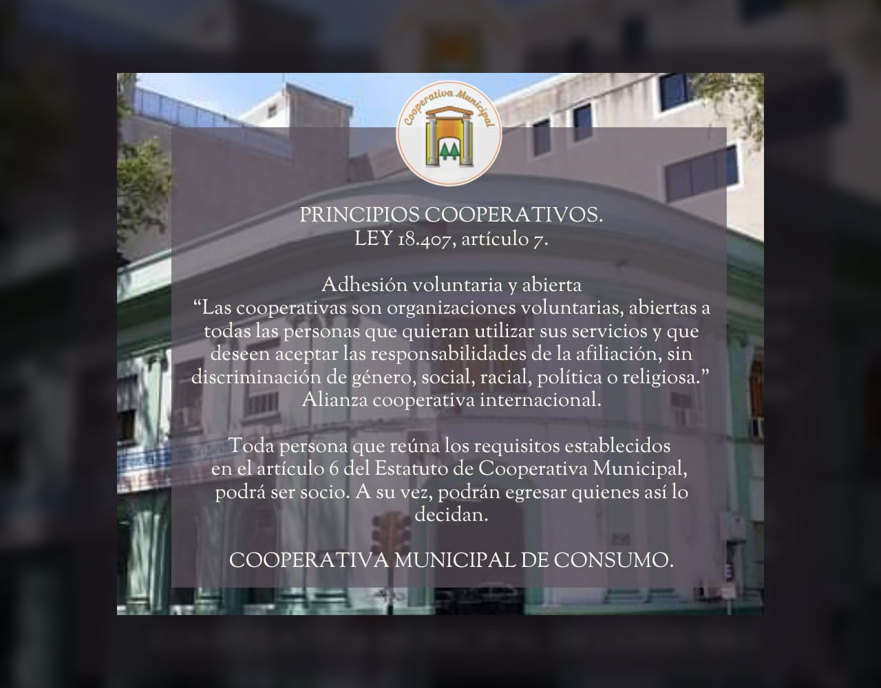 Principios Cooperativos